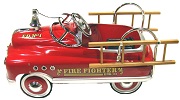 Comet Firefighter Pedal Car