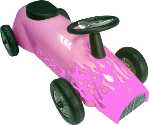 Pink Speedster - Click on image to enlarge