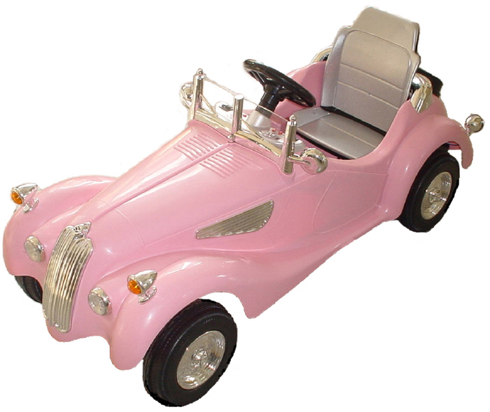 Electric Pink Car